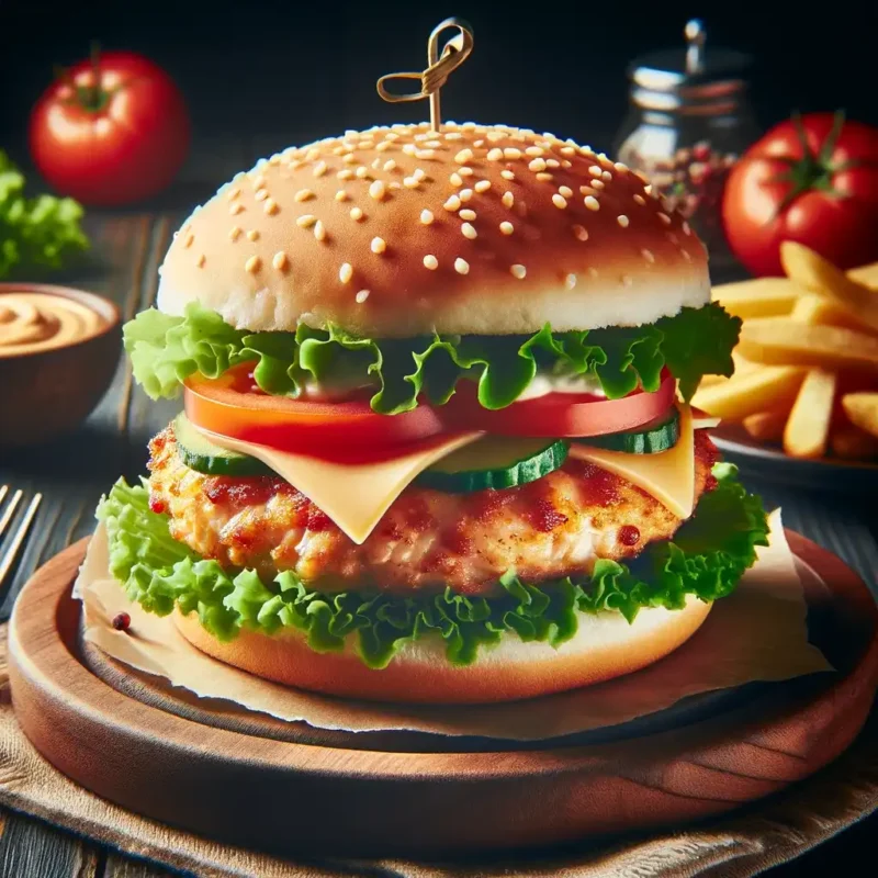 Chicken salad Burger